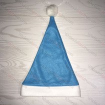 USA Bulk Light Blue Santa Hat