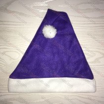 Purple Bulk Santa Hat